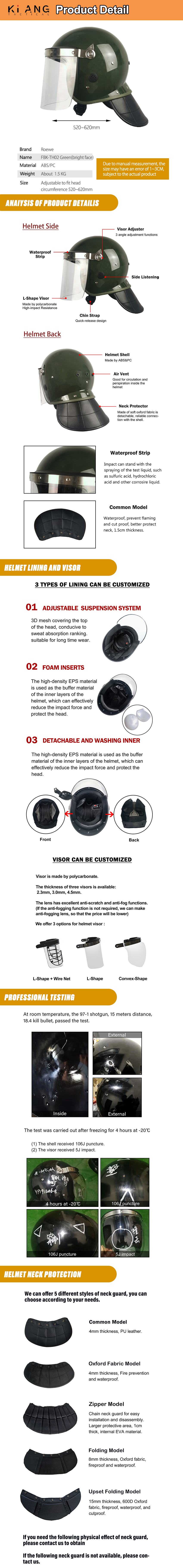 wholesale police riot helmet Product Detail