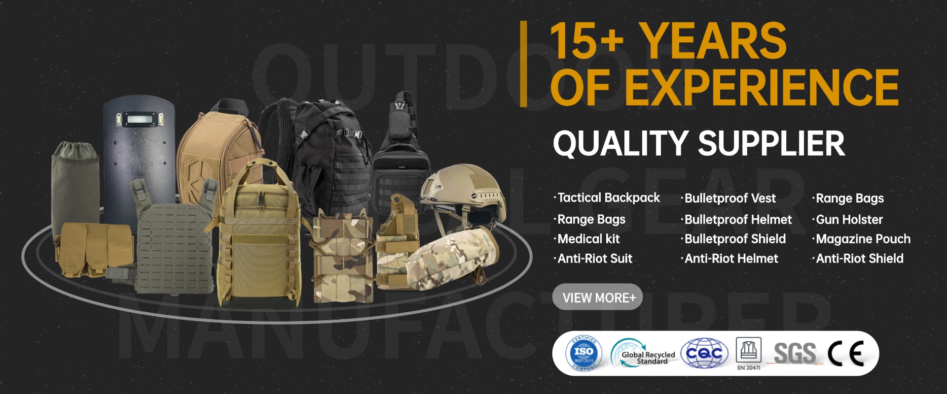 Custom Tactical Gear Manufacturer