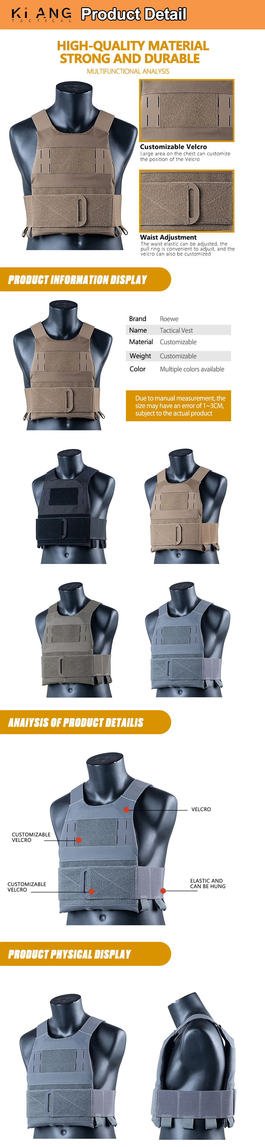 plate carrier vest supplier Product Detail