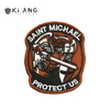 Ki Ang Military Outdoor Embroidery Badge Double Sided Velcro Patch Tactical Replacement for St Michael Applique