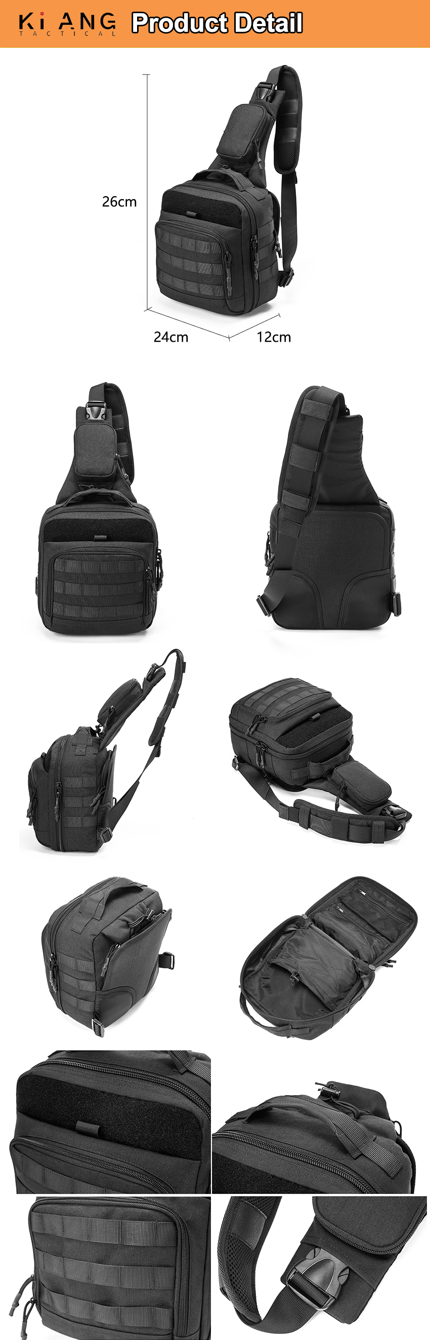 Tactical Messenger Shoulder Bag Supplier Product Detail