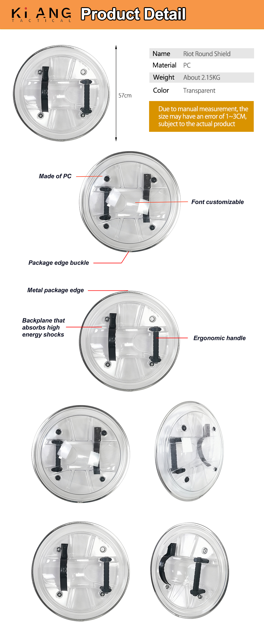 Wholesale Military Riot Shield Product Detail