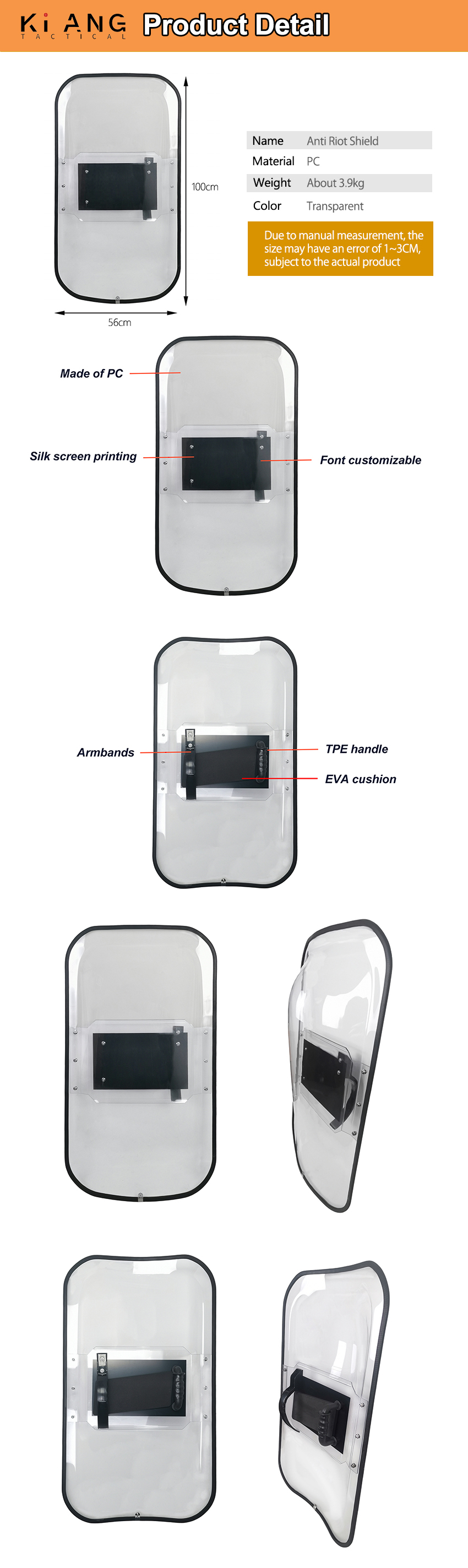 Clear Riot Shield Supplier Product Detail