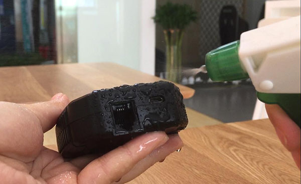 IP4 Water Resistant.