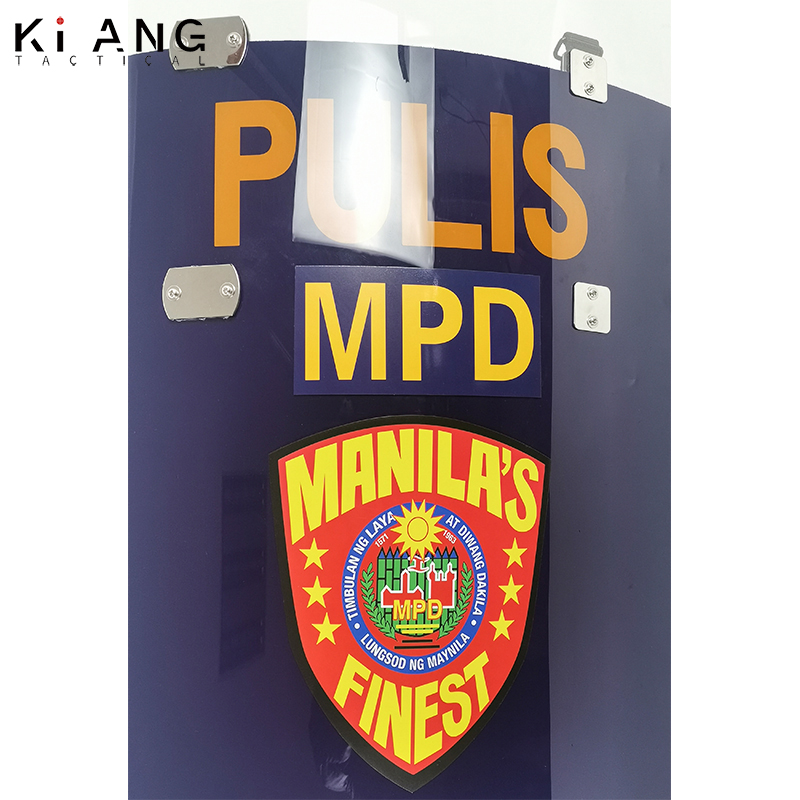 KIANG Philippines Riot Control Shield Manufacturer Impact Resistance Anti Riot Shield Supplier