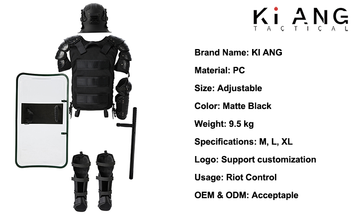 Design Materials of Anti Riot Suit | Anti Riot Armor