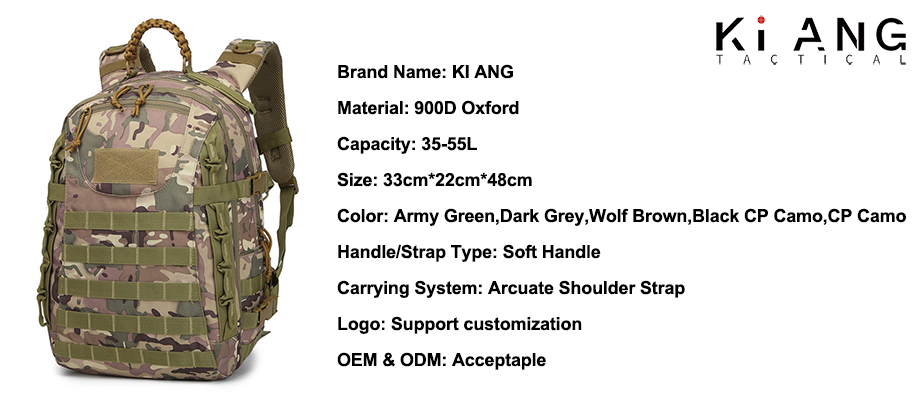 military backpack factory