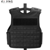Wholesale Plate Carriers Cordura Adjustable Lightweight Molle Black Plate Carrier Vest Manufacturer