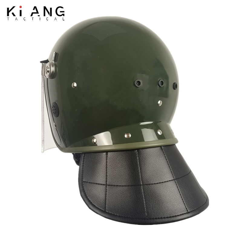 Wholesale Police Riot Helmet With Face Shield With PC Visor Full Protection Police Equipment Riot Helmet Manufacturer