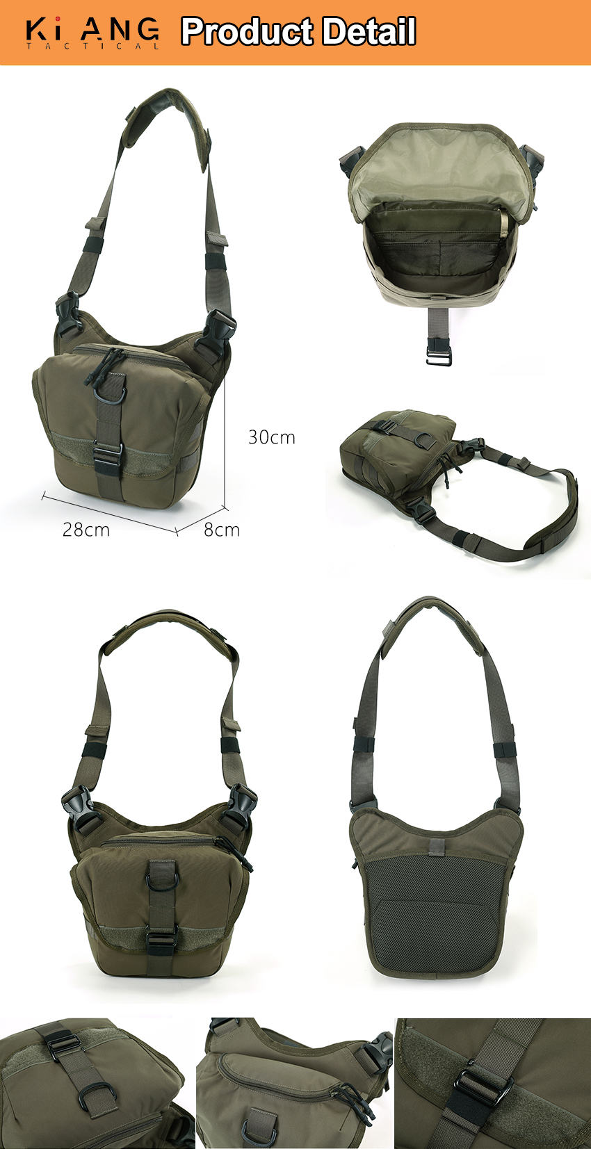 wholesale military shoulder bag Product Detail