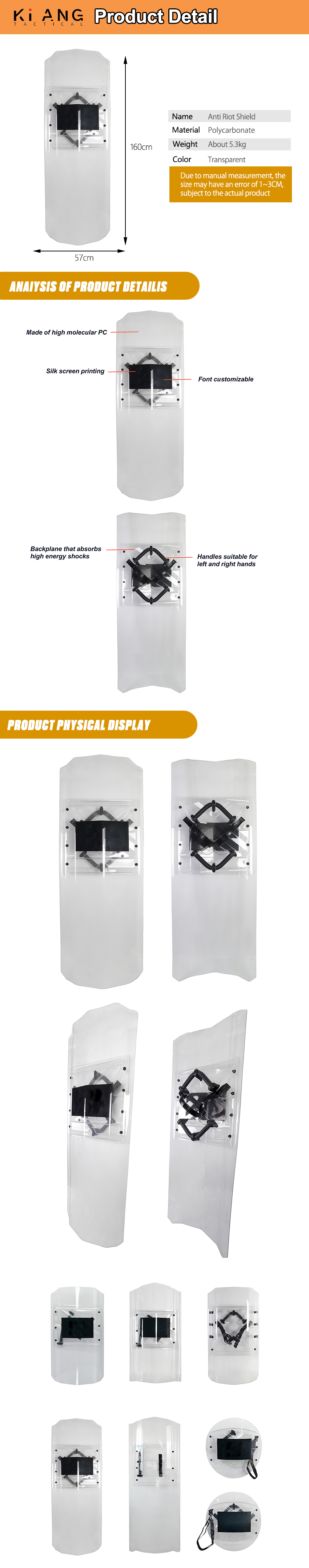 Police Riot Shield Supplier Product Detail