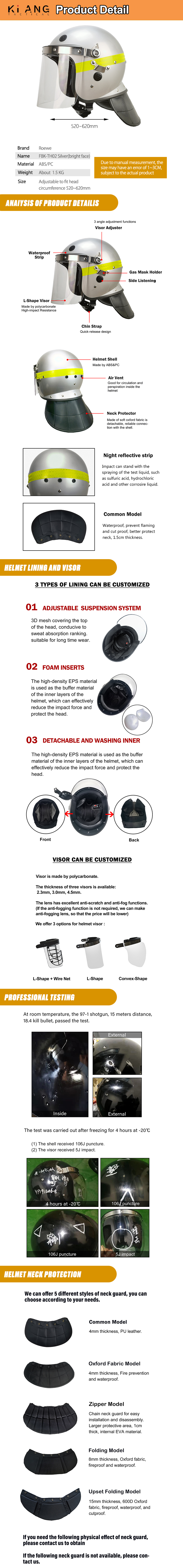 Wholesale Riot Helmet Product Detail