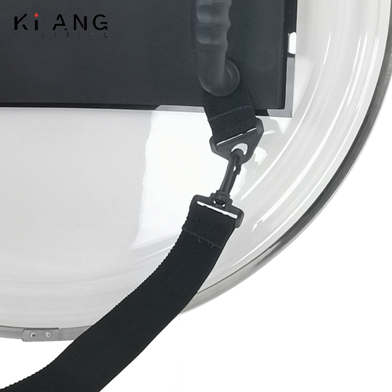 KIANG Wholesale Riot Round Shield HK STYLE 570*4.0mm Military Riot Shield Manufacturer