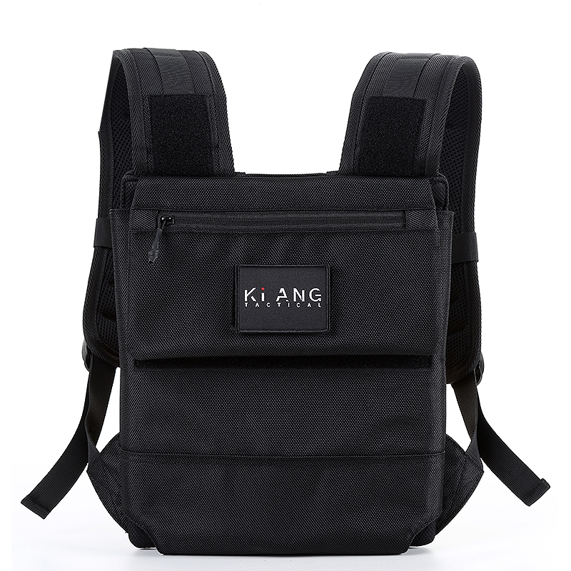 Ki Ang New Design 20KG Plate Carrier Backpack Outdoor Hiking Running Gym Bag Waterproof Reinforced Handle