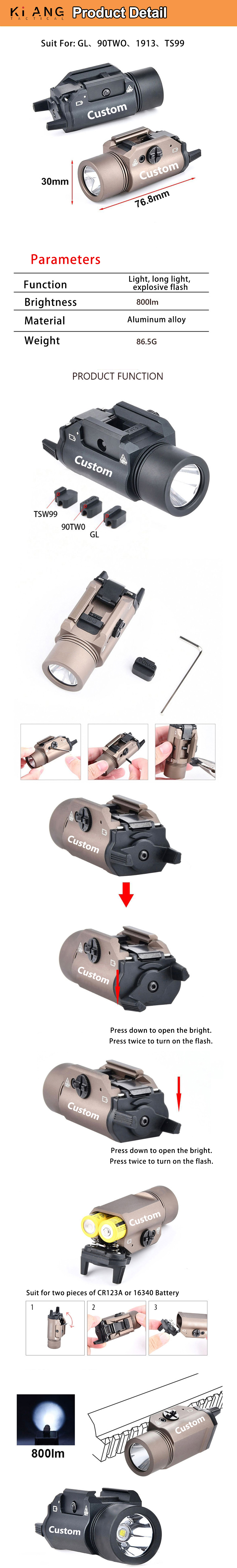 Wholesale Weapon Lights Product Detail