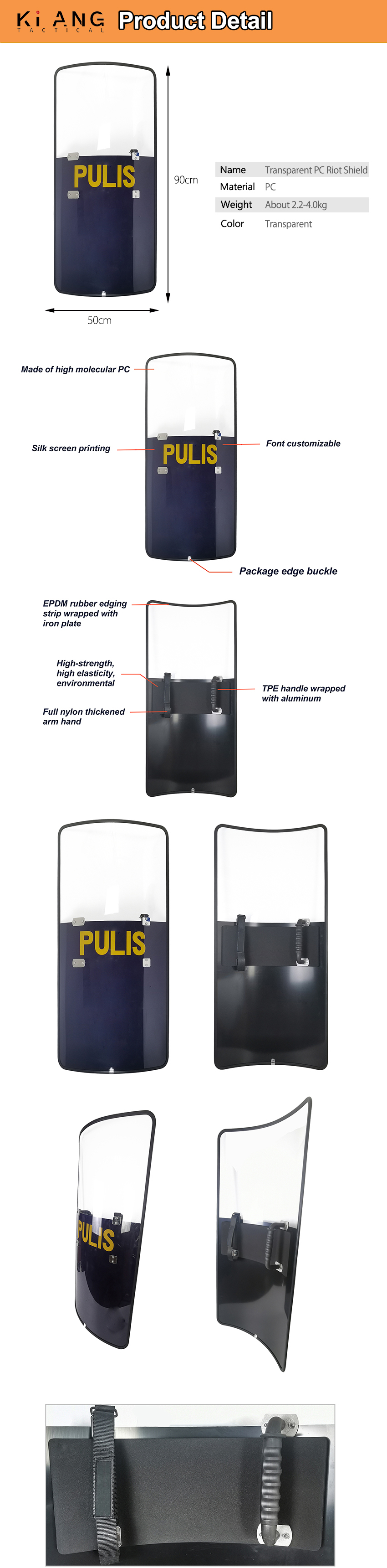 Wholesale Anti Riot Shield Product Detail