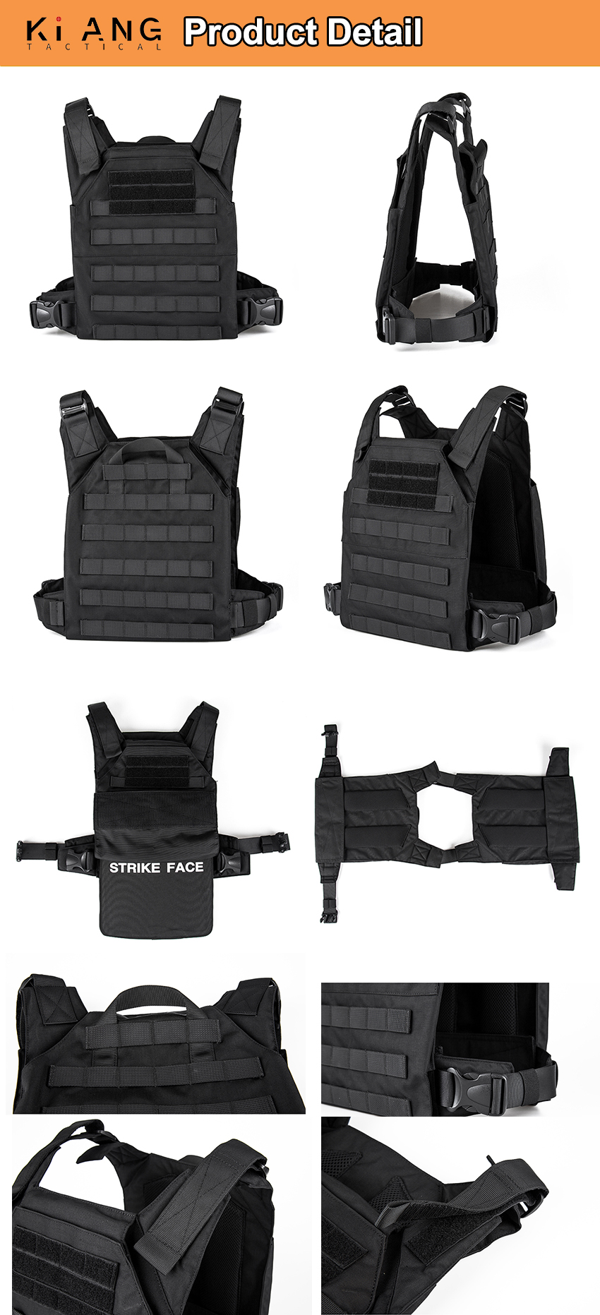 Ballistic Body Armor Factory Product Detail