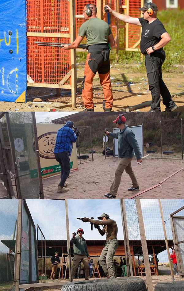 shooting training and competitions all over the world