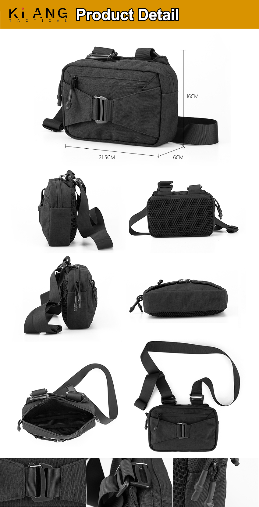 Tactical Shoulder Bag Product Detail