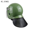 Law Enforcement Police Riot Helmet Factory ABS PC Material Riot Control Helmet Supplier